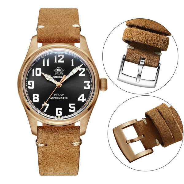 U.S. Warehouse -ADDIESDIVE® 39mm Bronze Men Watch（AD2114）