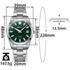 ADDIESDIVE 39mm 3D Bark Texture Dial NH35 Automatic Watch AD2075