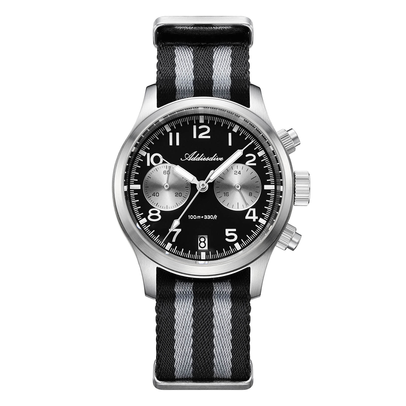 ★New Arrival★ADDIESDIVE 39mm VK64 Chronograph Watch AD2538