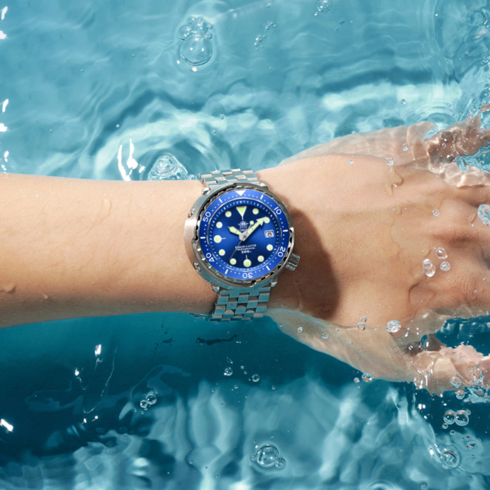 U.S. Warehouse -ADDIESDIVE® Tuna 300M Automatic Diver Watch Tuna Diver  ( MY-H5)