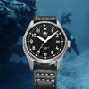 U.S. Warehouse -ADDIESDIVE®39mm Leather Men's Elegant Automatic Watch Diver 200M (MY-H2)
