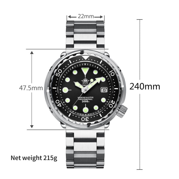 diver watch 300m