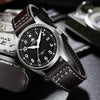 U.S. Warehouse -ADDIESDIVE®39mm Leather Men's Elegant Automatic Watch Diver 200M (MY-H2)