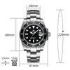 ADDIESDIVE Men's Automatic Diving Watch Diver's 200M NH35A/8215 (H3AC)
